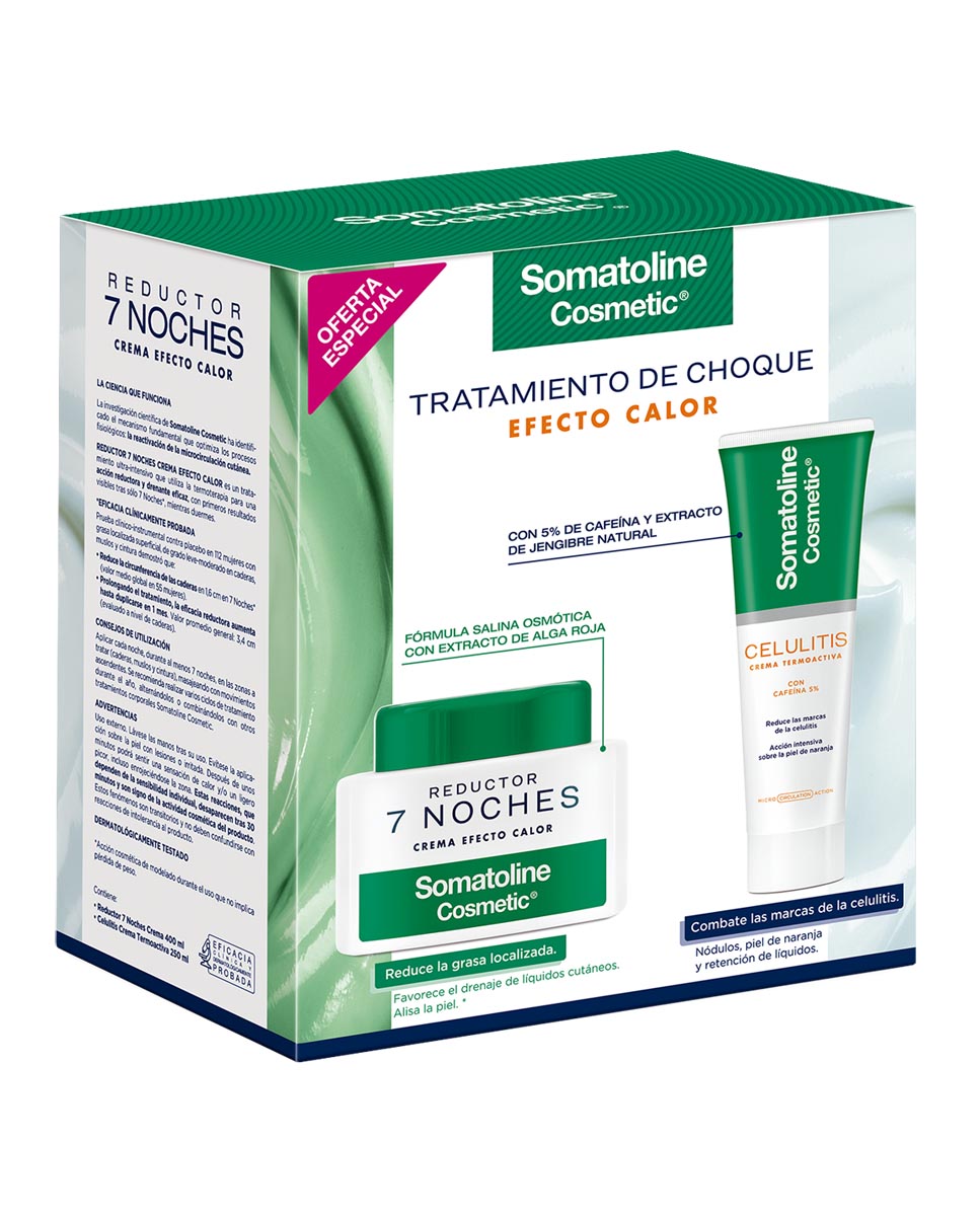 Somatoline - Kit Tratamiento de Choque efecto Calor Somatoline Cosmetic.
