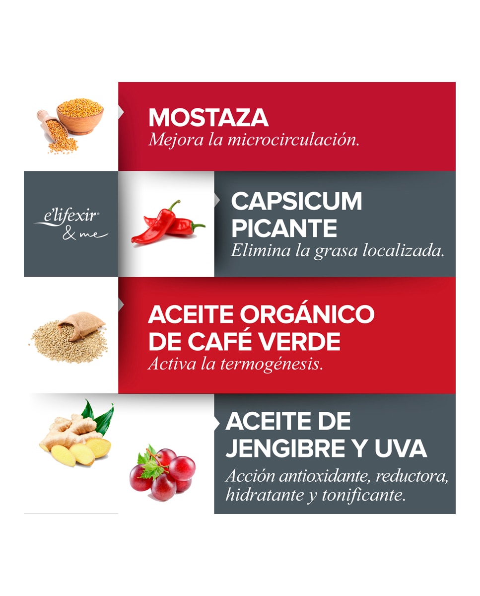 Imagen 6 de Aceite Seco Quemagrasa Ultraintensivo Elifexir Spicyslim 100 ml Elifexir - 150 ml