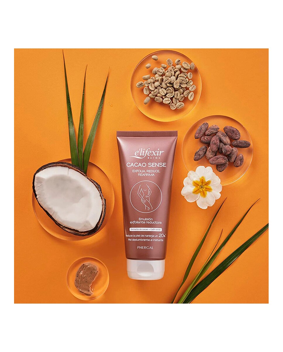 Exfoliante Corporal Reafirmante Elifexir Cacao Sense Elifexir - 200 ml 4