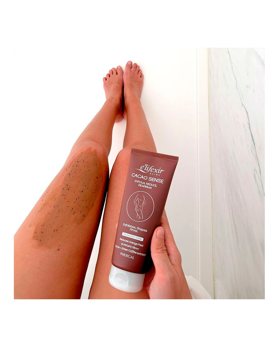 Exfoliante Corporal Reafirmante Elifexir Cacao Sense Elifexir - 200 ml 7