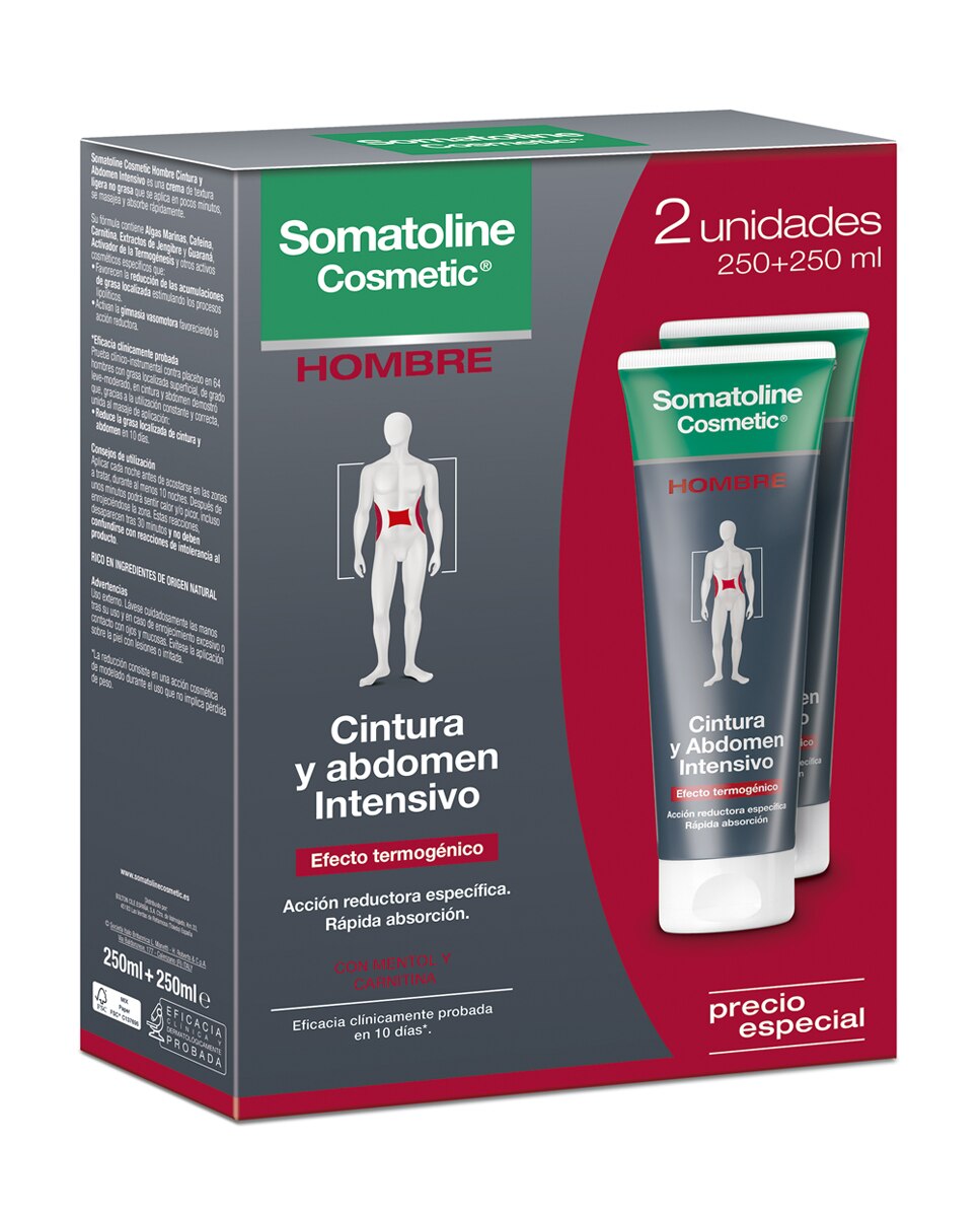 Duplo Reductor Cintura y Abdomen Intensivo Somatoline Cosmetic 3