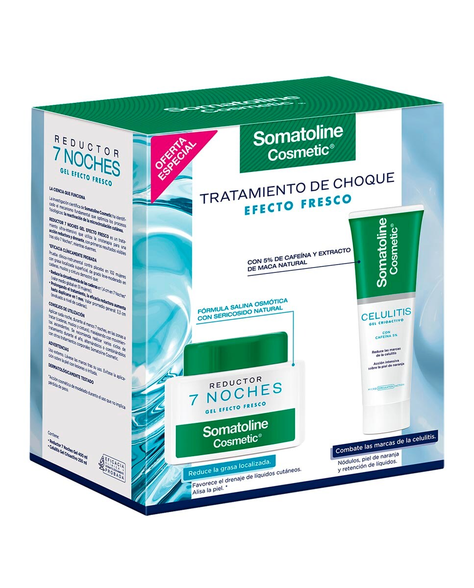 Kit Tratamiento de Choque efecto Fresco Somatoline Cosmetic 1