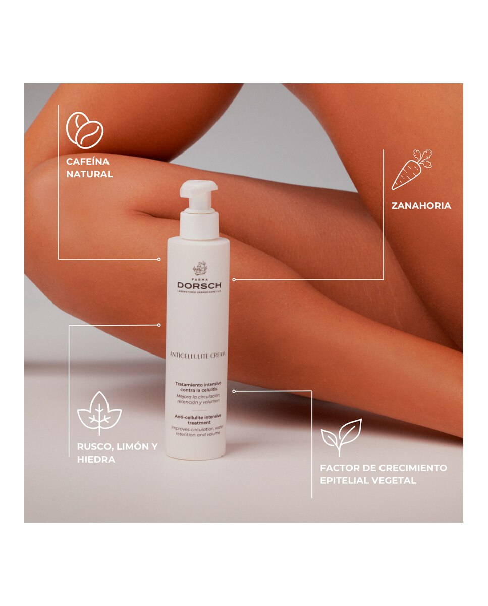 Crema Anticelulítica Anticellulite Cream Farma Dorsch - 200 ml 4