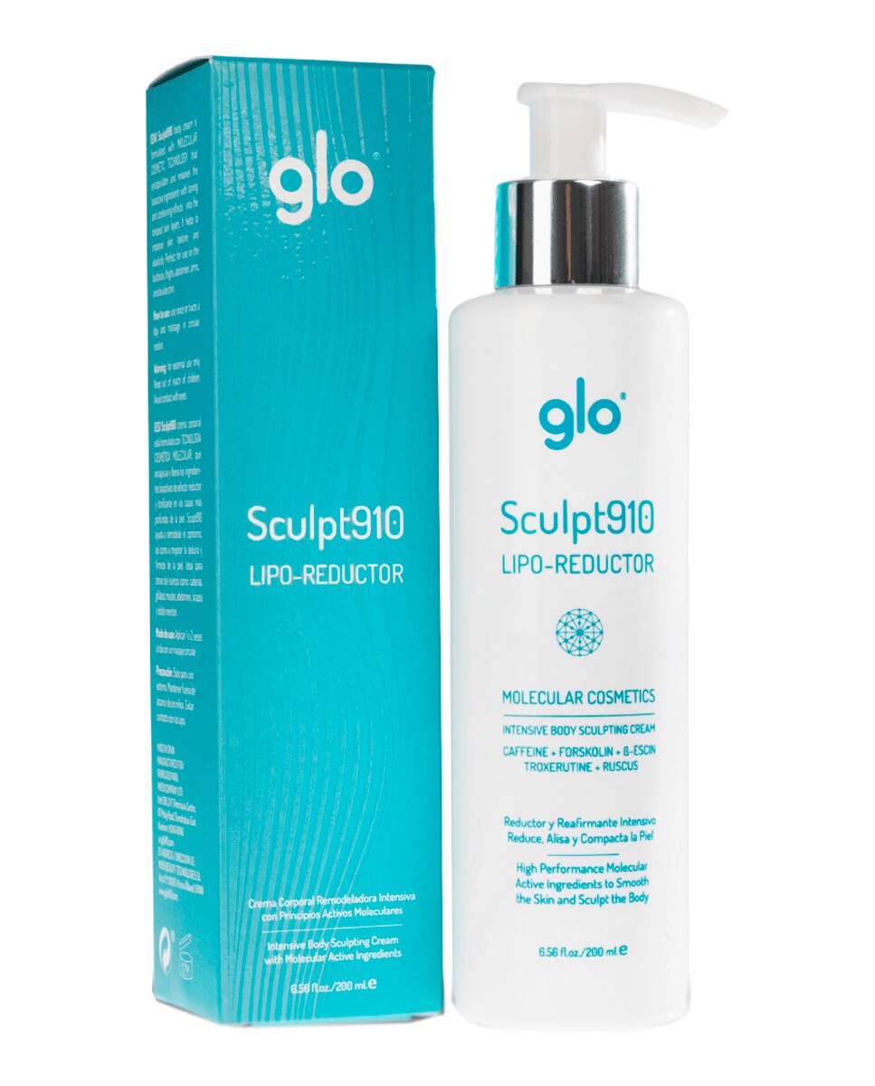 Crema corporal anticelulítica reductora intensiva Sculpt910 Glo - 200 ml 2