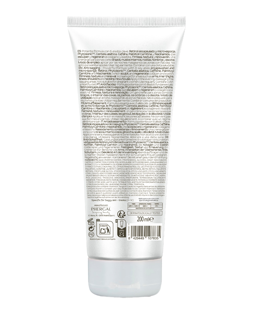 Imagen 10 de Crema Corporal Retinol Reafirmante 200 ml Elifexir - 200 ml