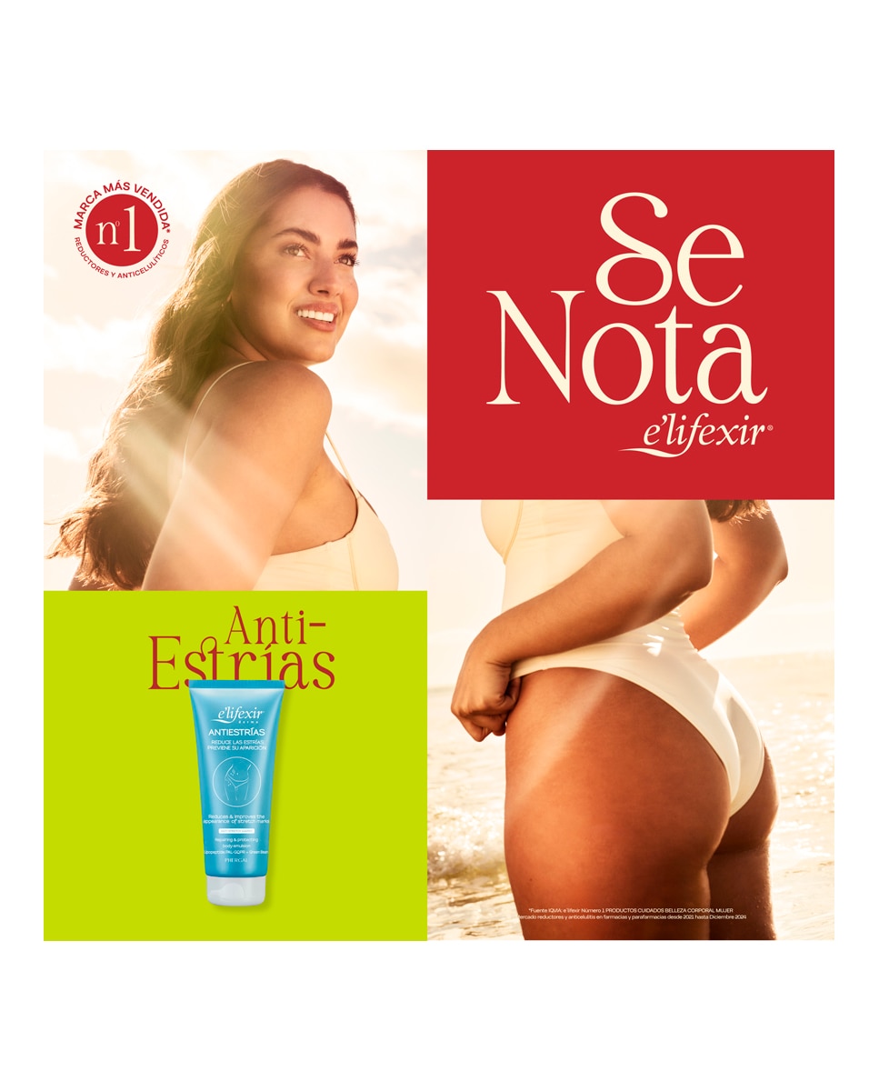 Crema Antiestrias Hidratante Reparadora Elifexir - 200 ml 3