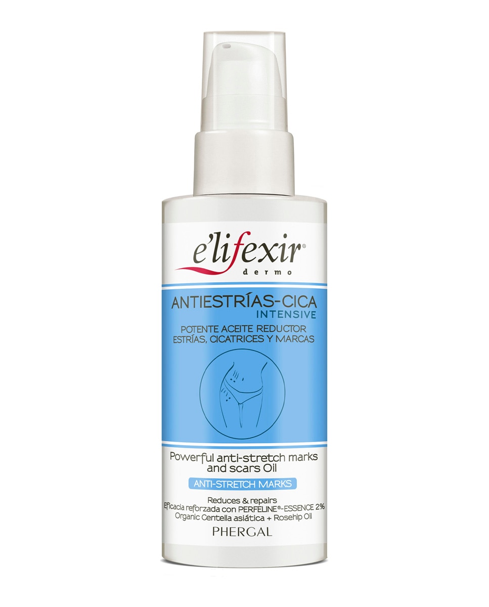 E'lifexir - Aceite antiestrías cica intensive reductor cicatrices y marcas 100 ml Elifexir.