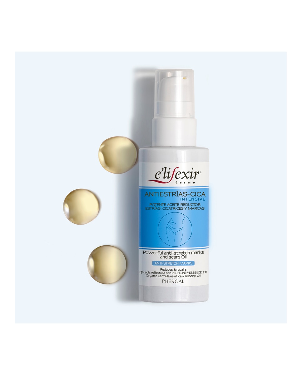 Aceite antiestrías cica intensive reductor cicatrices y marcas 100 ml Elifexir - 100 ml 7