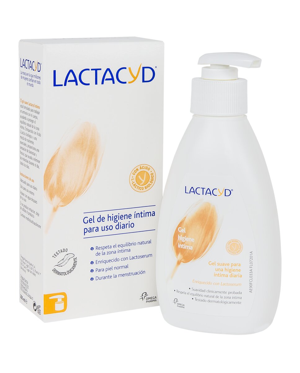Gel Higiene Íntima diaria con ácido láctico 400 ml Lactacyd - 200 ml 2