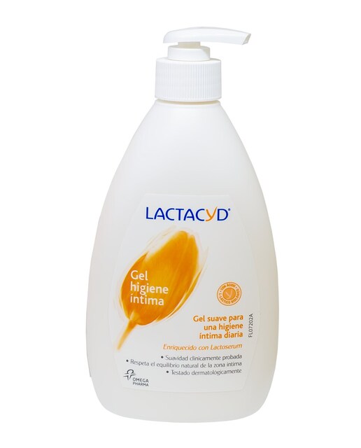 Gel Higiene Íntima diaria con ácido láctico 400 ml Lactacyd