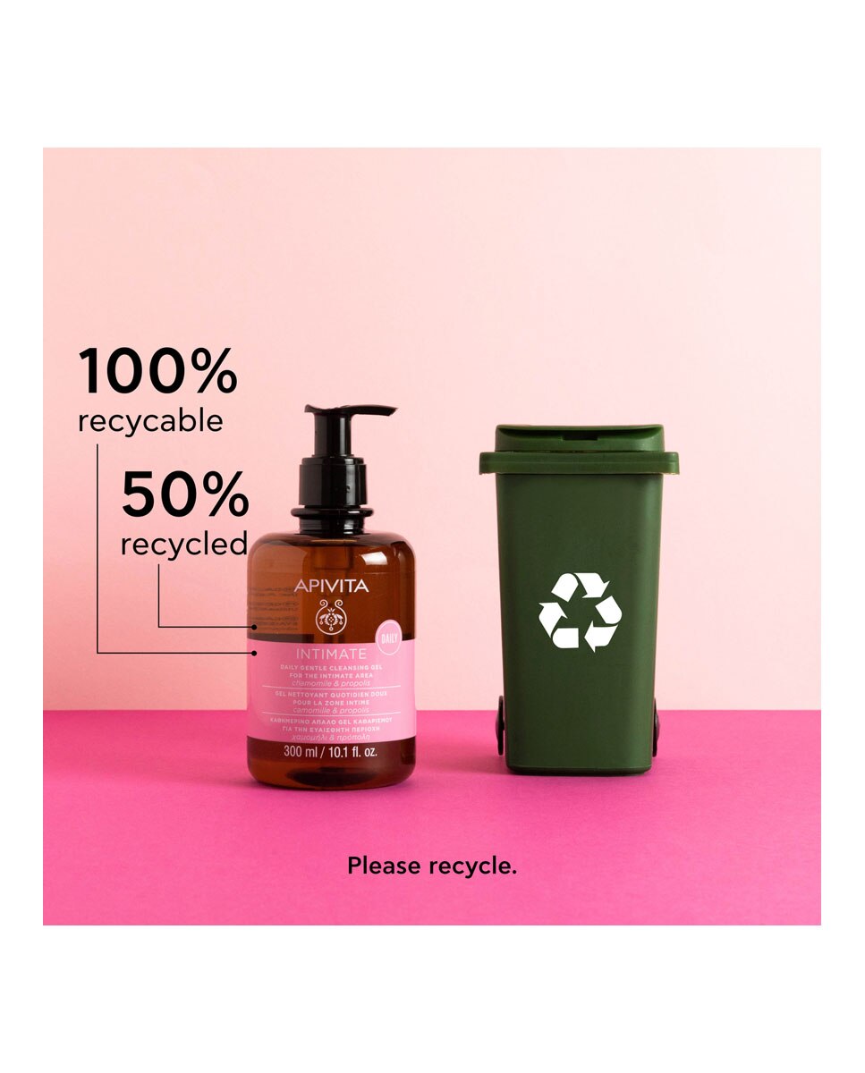 Gel Suave Higiene Íntima Apivita - 300 ml 6