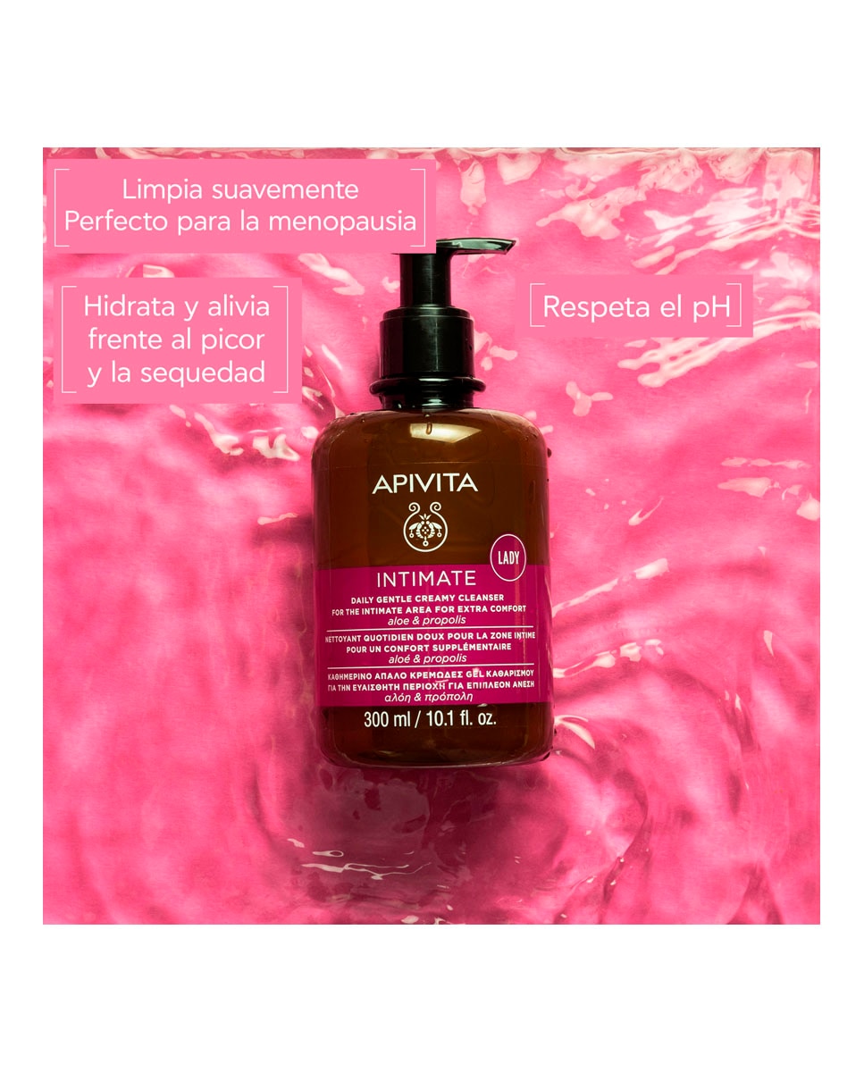 Limpiador Natural de Higiene Íntima 300 ml Apivita - 300 ml 2