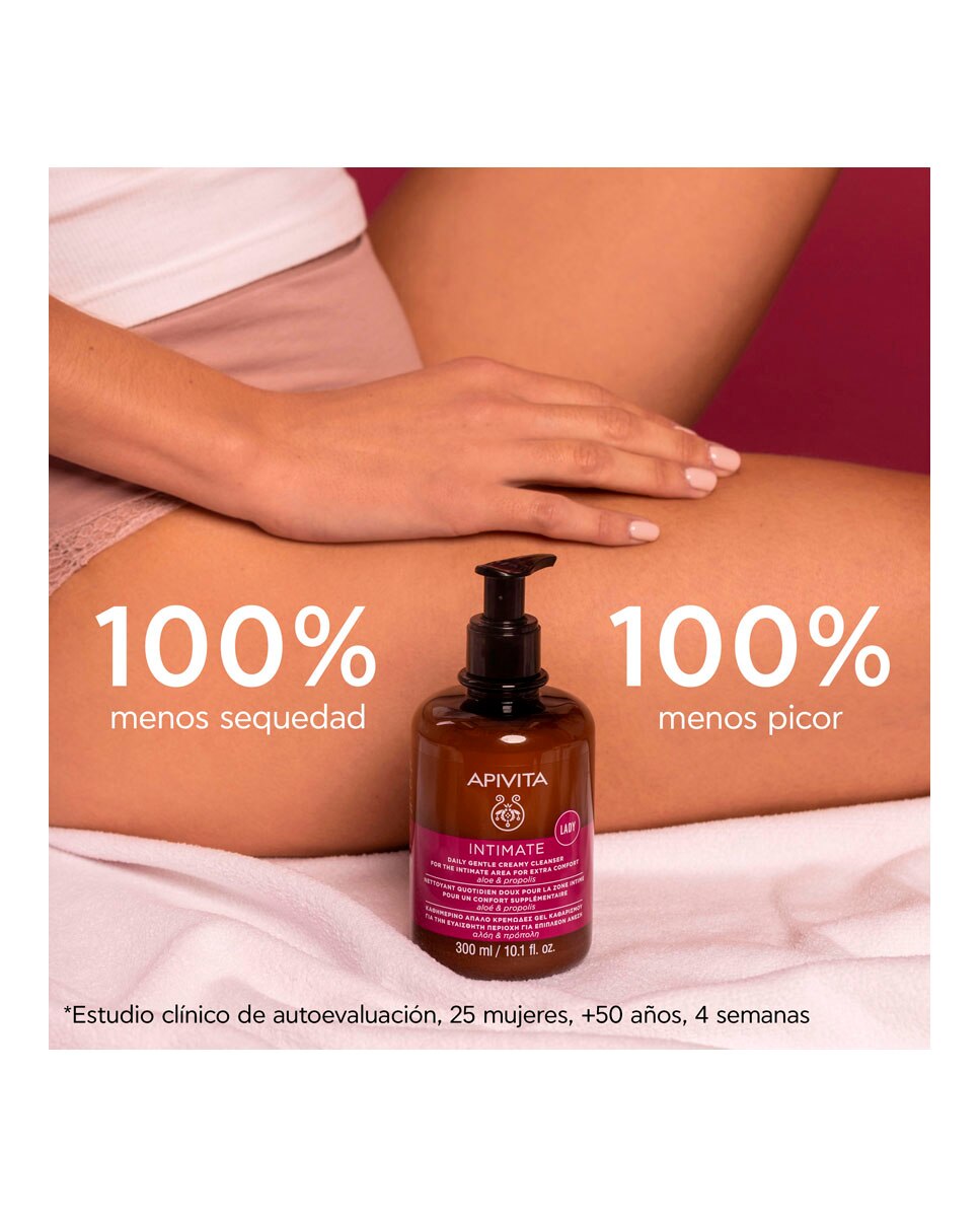 Limpiador Natural de Higiene Íntima 300 ml Apivita - 300 ml 4