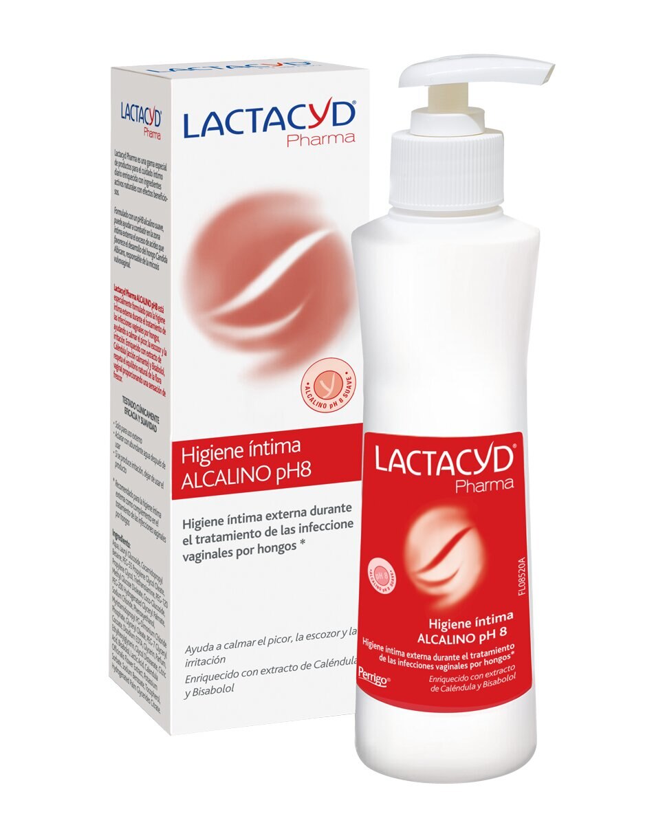 Imagen 2 de Gel de Higiene Íntima Pharma Alcalino PH8 250 ml Lactacyd - 250 ml