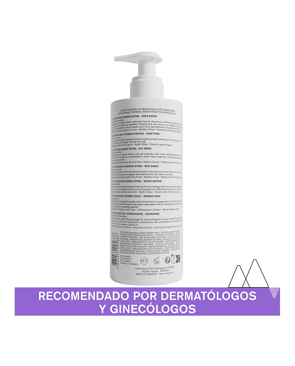 Gel Íntimo Gyn-Phy 500 ml Uriage - 500 ml 3