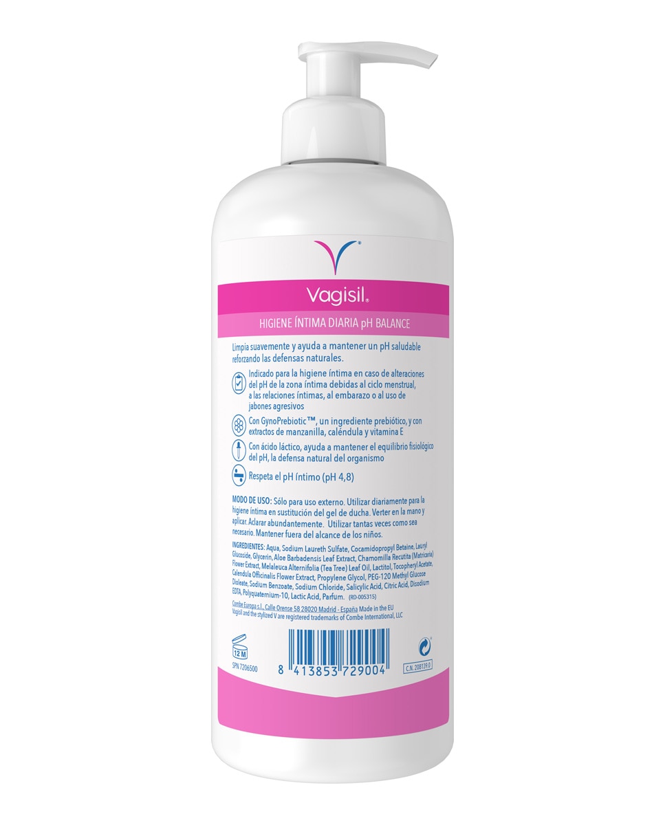 Imagen 2 de Gel Intimo Diario Ph Balance 500 Ml Vagisil - 500 ml