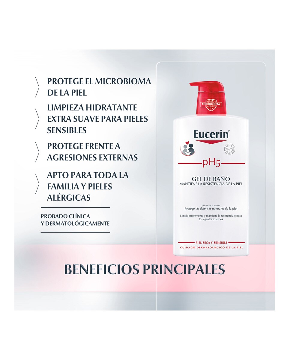 Gel de Baño pH5 1000 ml Eucerin® - 1000 ml 2