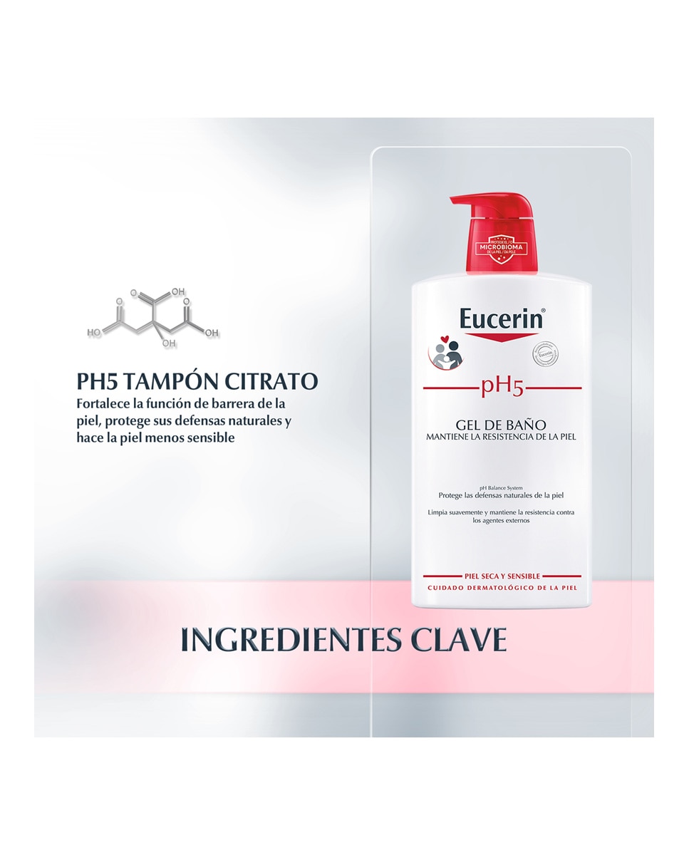 Gel de Baño pH5 1000 ml Eucerin® - 1000 ml 4