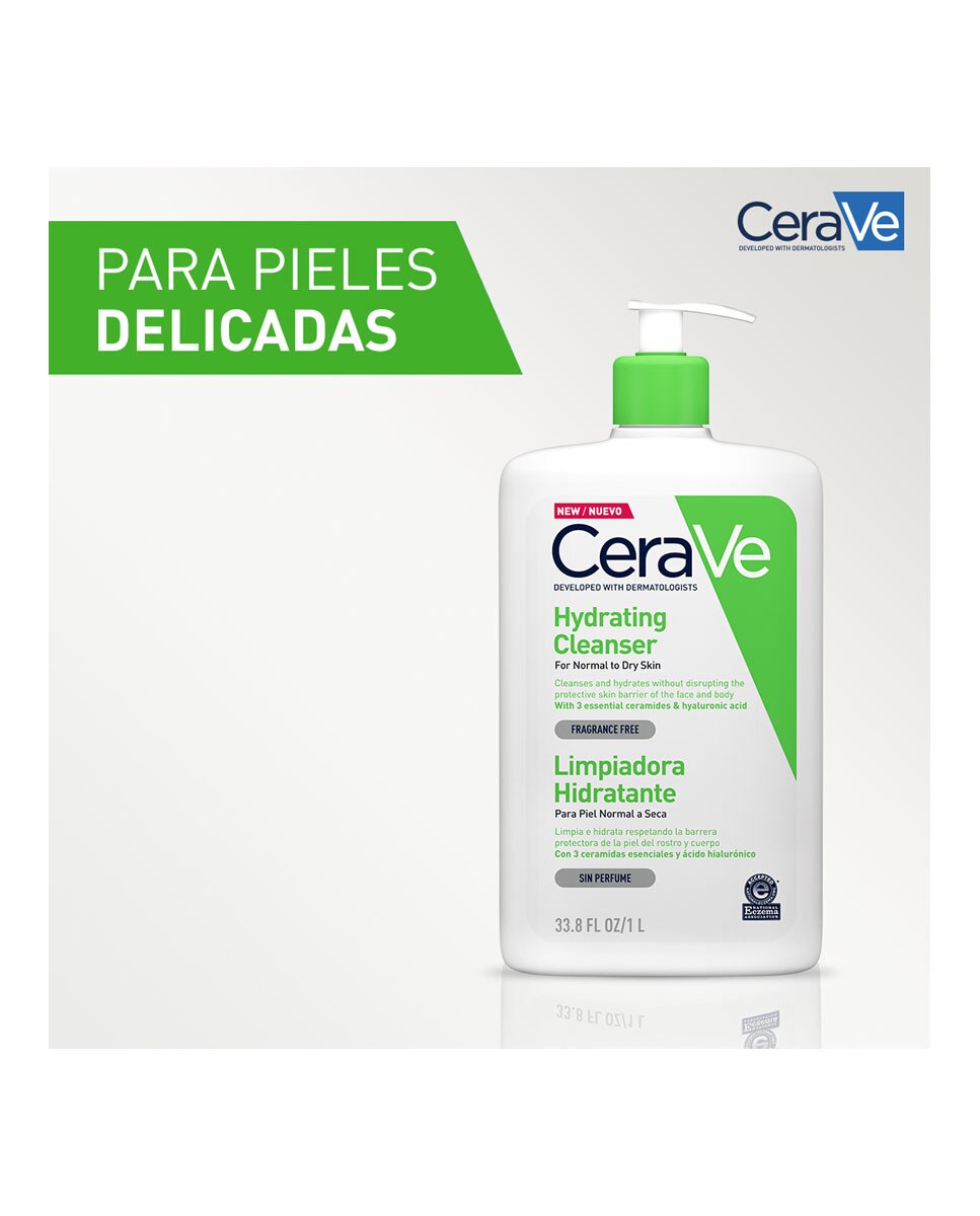 Gel Limpiador hidratante Cerave - 1 L 5