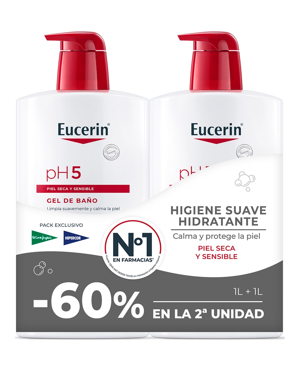 Eucerin® - Duplo Gel de Baño Ph5 Eucerin®.