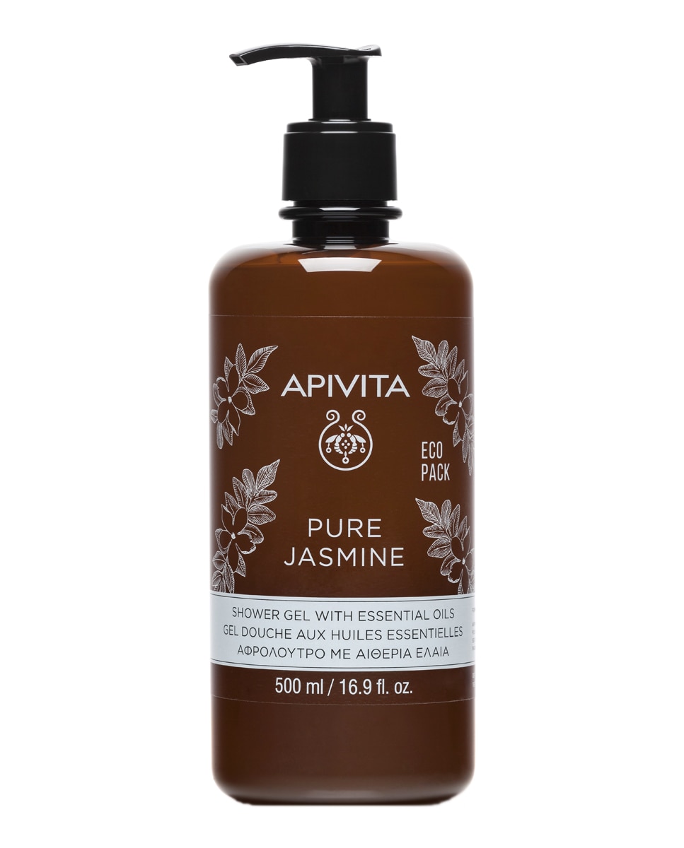Apivita - Gel de baño Pure Jasmine 500 ml Apivita.