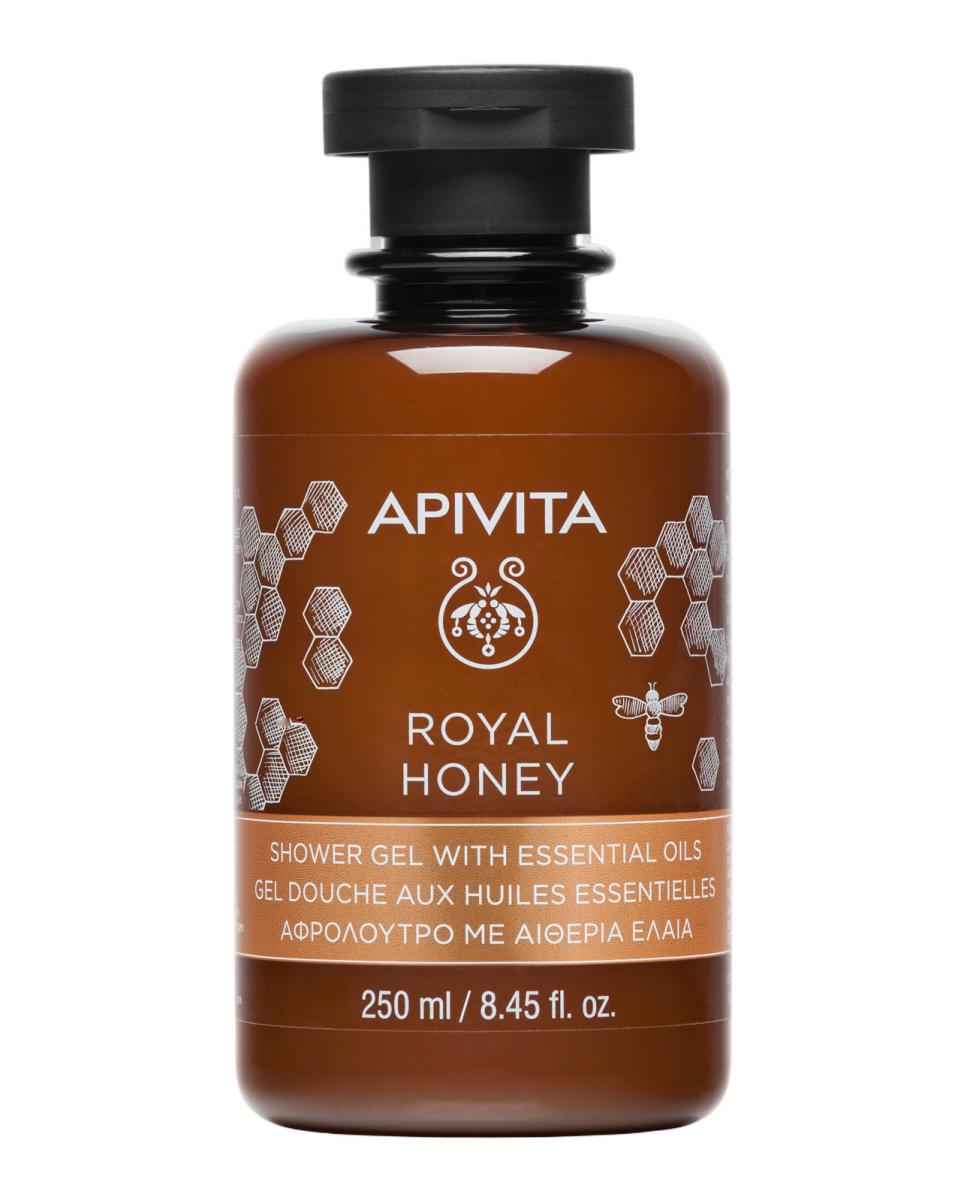 Gel De Baño Con Aceites Esenciales Royal Honey Apivita - 250 ml 1