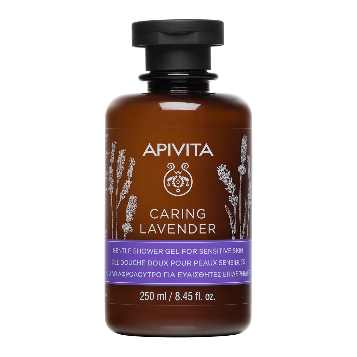 Apivita - Gel de baño suave para pieles sensibles Caring Lavander 250 ml Apivita.
