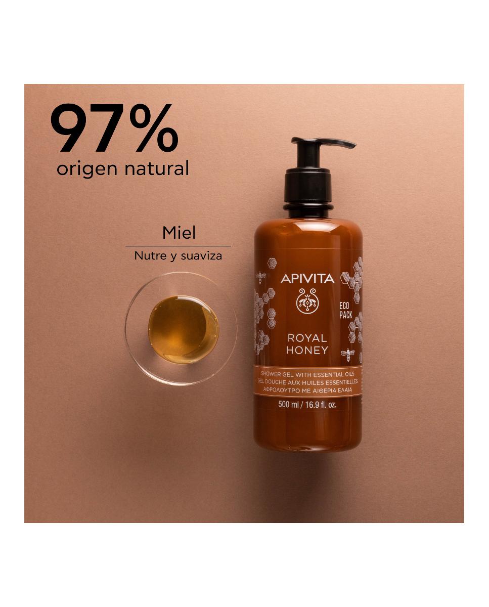 Gel De Baño Royal Honey Apivita - 500 ml 3