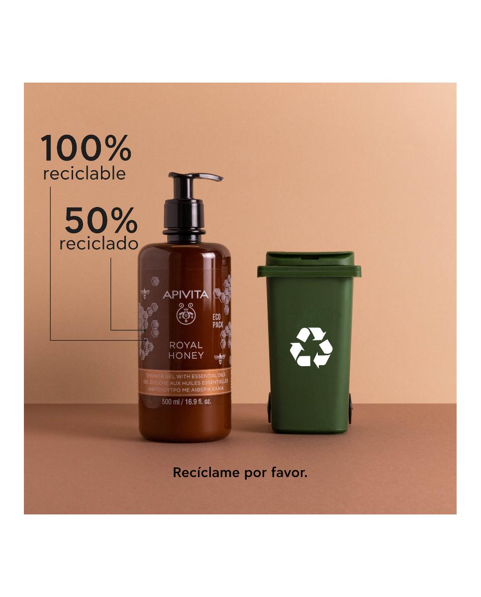 Gel De Baño Royal Honey Apivita - 500 ml 7