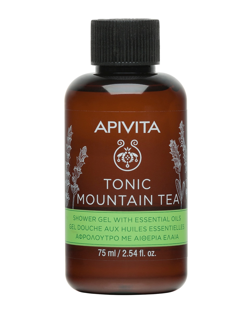 Apivita - Mini Gel de Ducha Hidratante Mountain Tea Apivita.