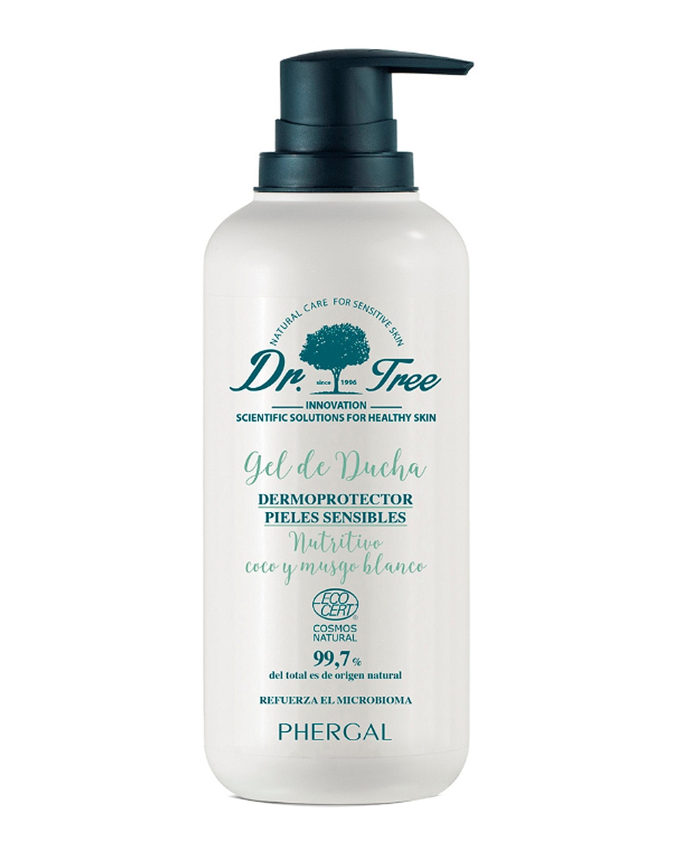 Dr. Tree - Gel de Ducha Coco Natural Nutritivo Piel Sensible 500 ml Dr. Tree.