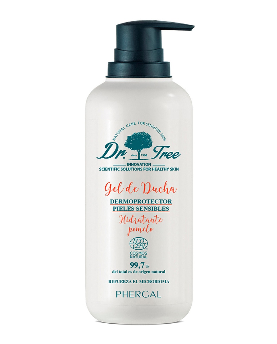 Dr. Tree - Gel de Ducha Pomelo Natural Hidratante Piel Sensible 500 ml Dr. Tree.