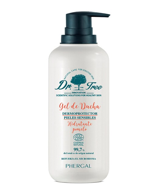Imagen 0 de Gel de Ducha Pomelo Natural Hidratante Piel Sensible 500 ml Dr. Tree