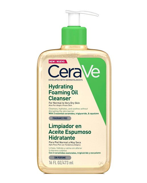Imagen 0 de Limpiador en Aceite Espumoso Hidratante 470 ml Cerave