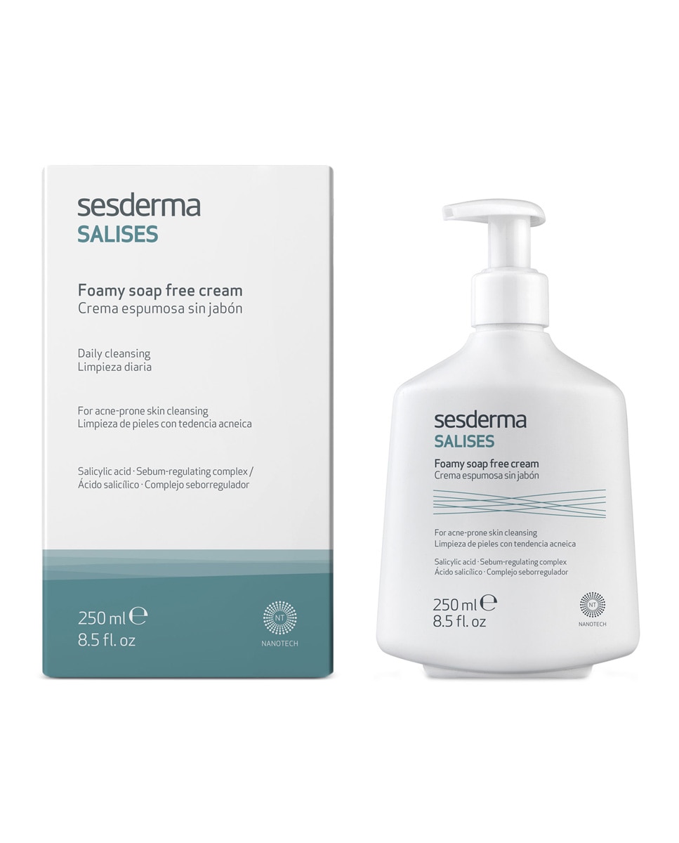 Crema espumosa sin jabón Salises 250 ml Sesderma - 250 ml 2