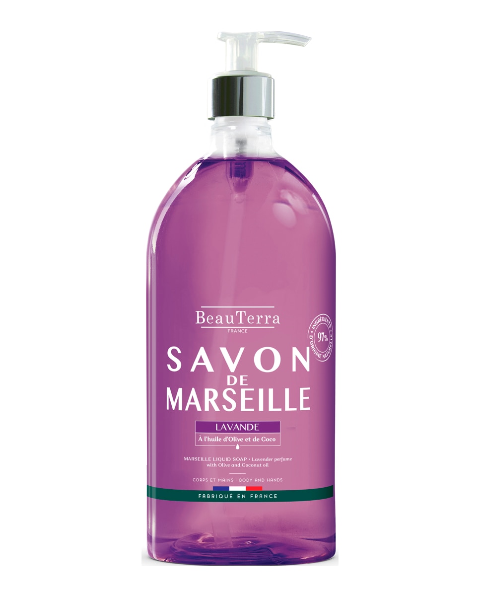 Beauterra - Jabón Marsella Lavanda 1 l Beauterra.