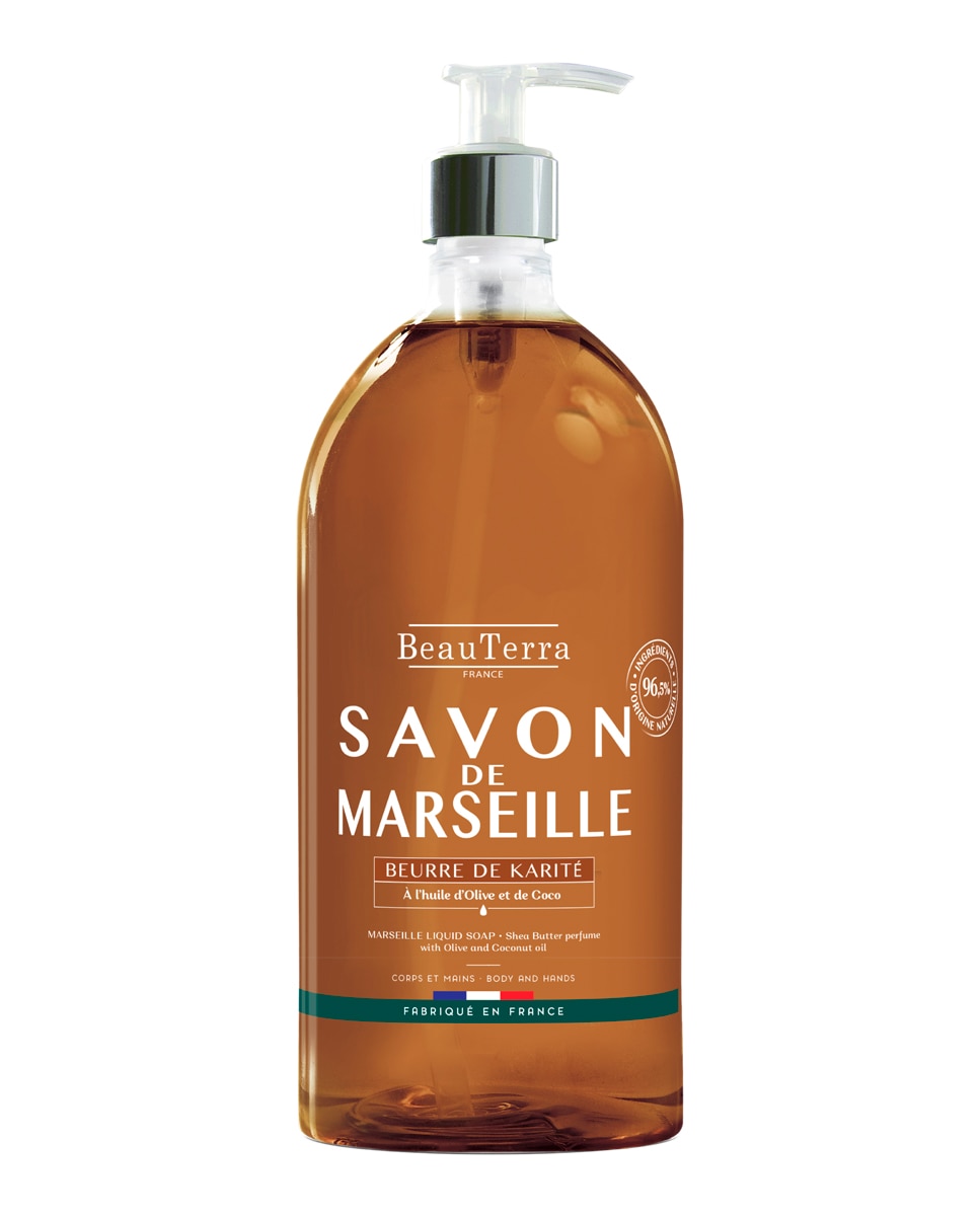 Beauterra - Jabón Marsella Karité 1 l Beauterra.