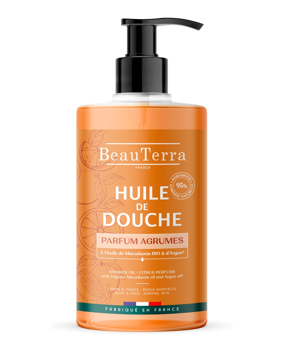 Beauterra - Aceite de Ducha Naranja-Mandarina 750 ml Beauterra.