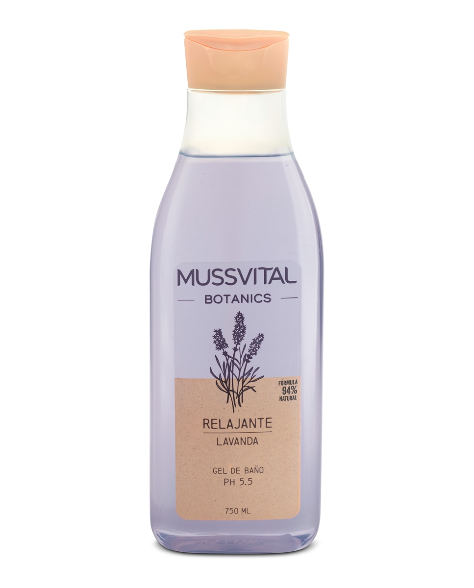 Imagen 0 de Gel de Baño Lavanda 750 ml Mussvital Botanics