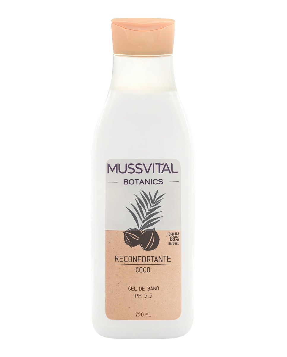 Gel de Baño Coco Mussvital Botanics - 750 ml 1