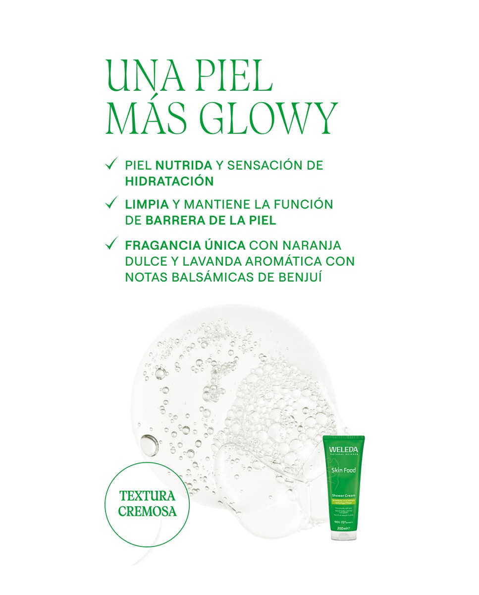 Gel De Ducha Cremoso Skin Food 200 Ml Weleda - 200 ml 4