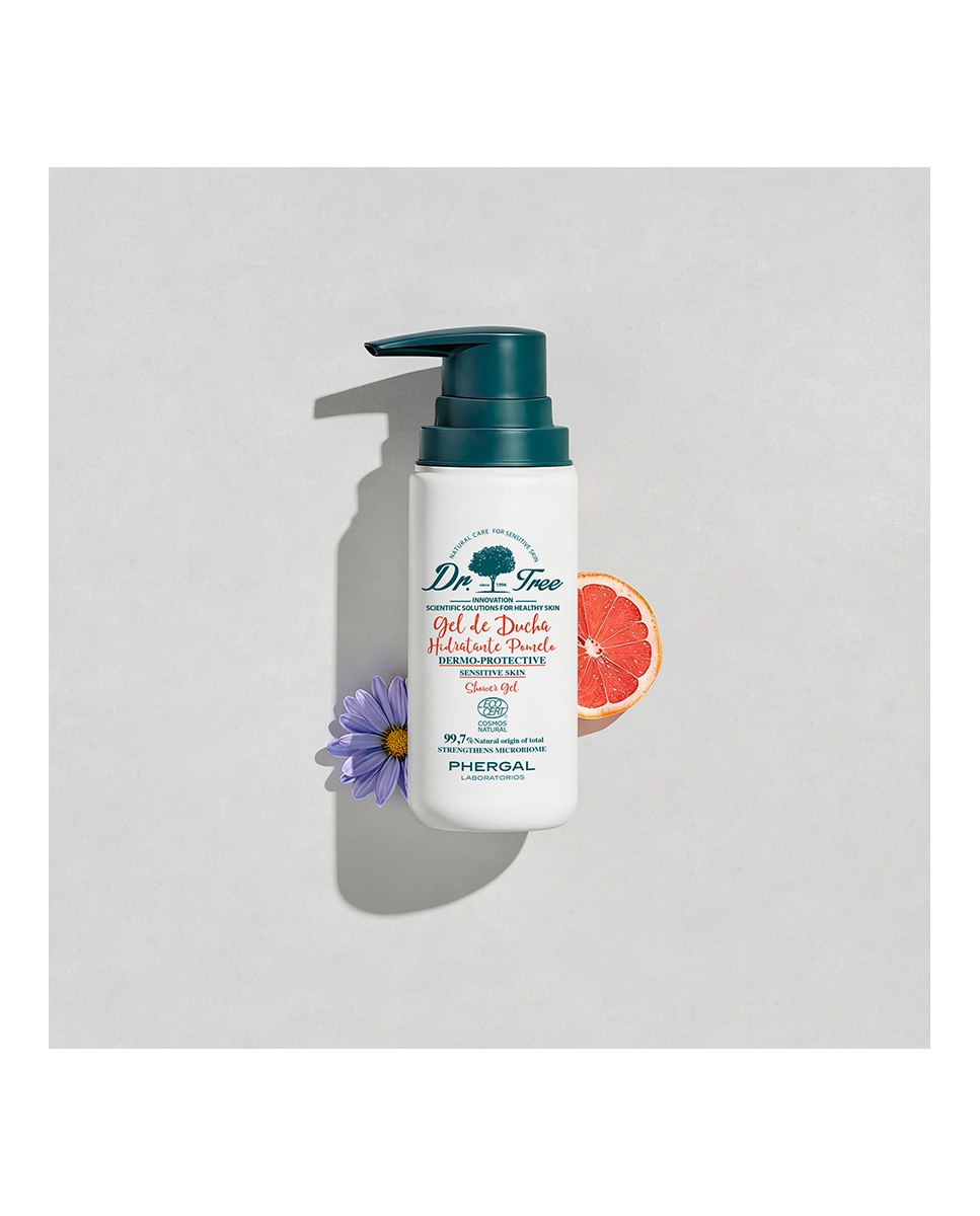 Gel De Ducha Pomelo Natural Hidratante Piel Sensible 100Ml Dr. Tree - 100 ml 2