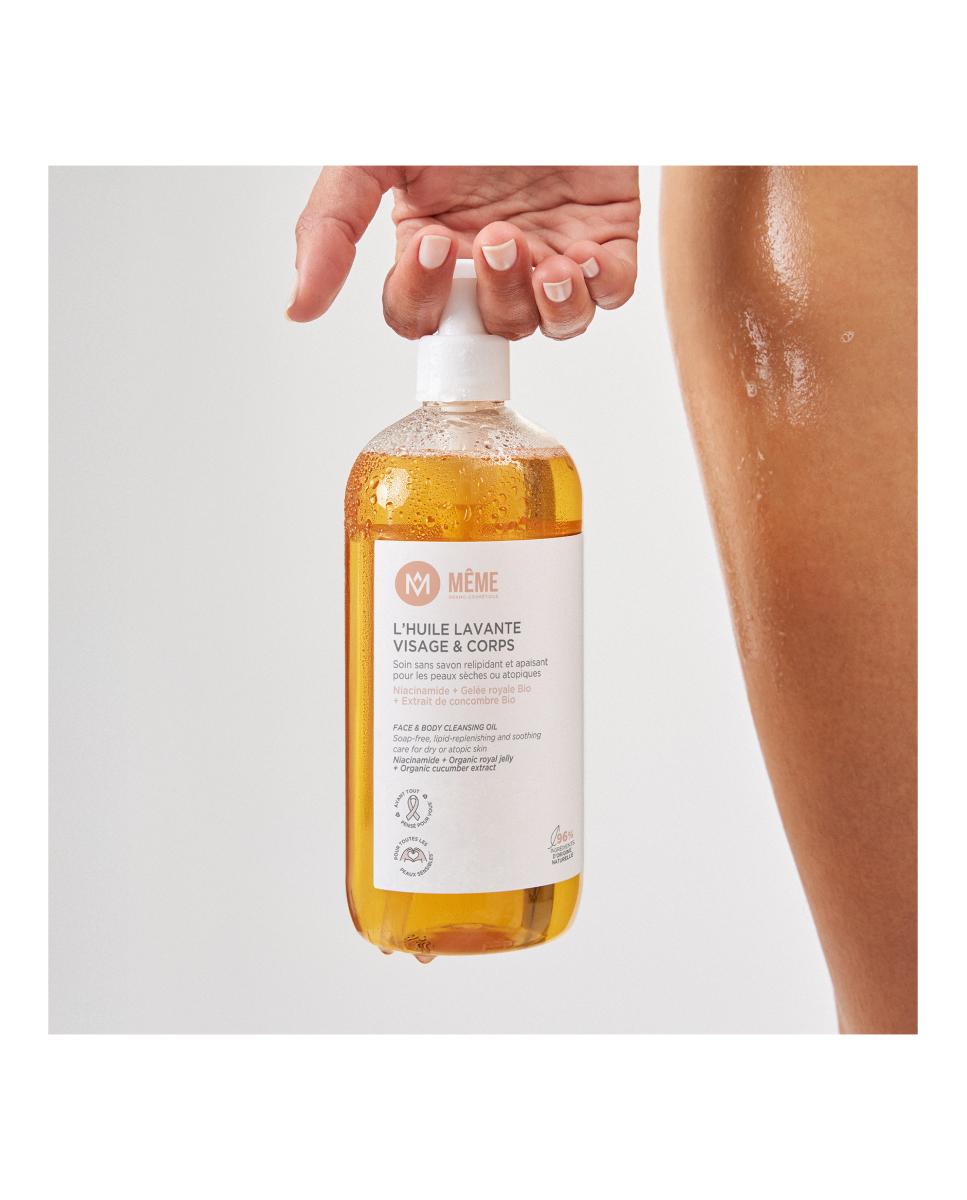 Aceite Limpiador Cara Y Cuerpo 500Ml  Meme 2