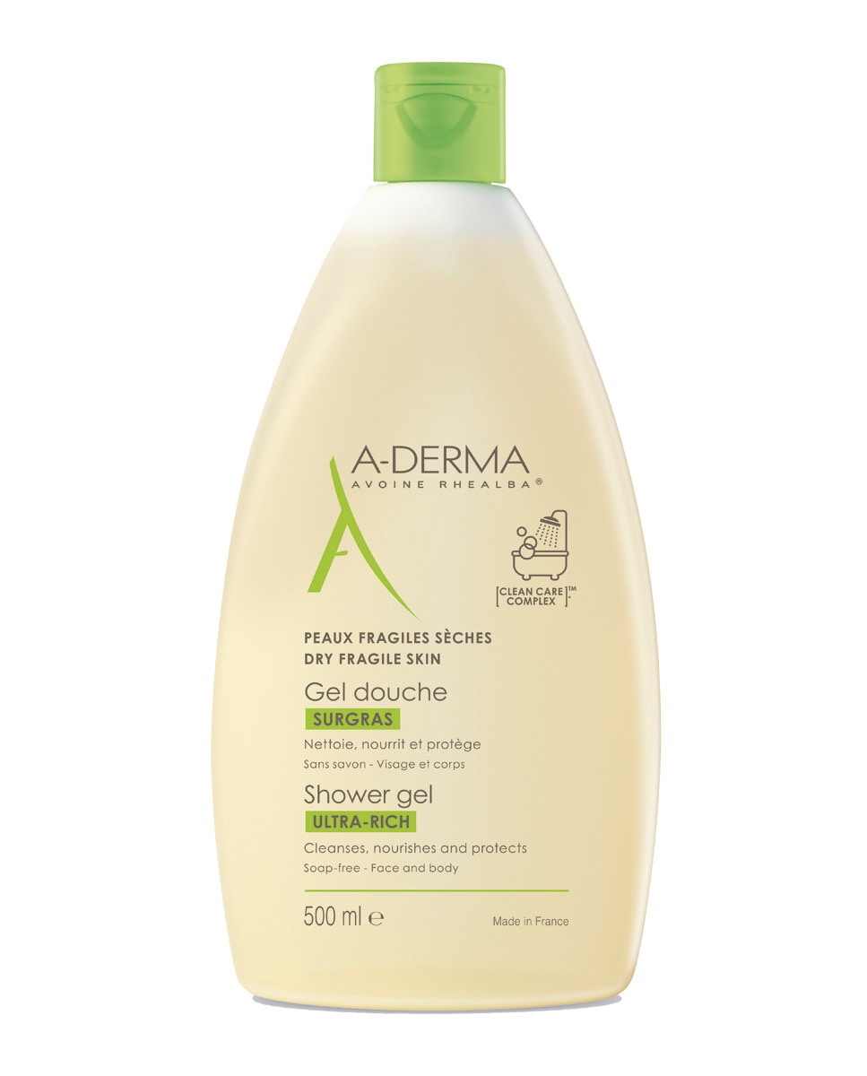 Gel de ducha Sobregraso Aderma - 500 ml 1