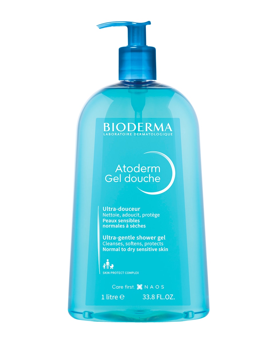 Bioderma - Gel de ducha Atoderm Piel Seca 1l Bioderma.