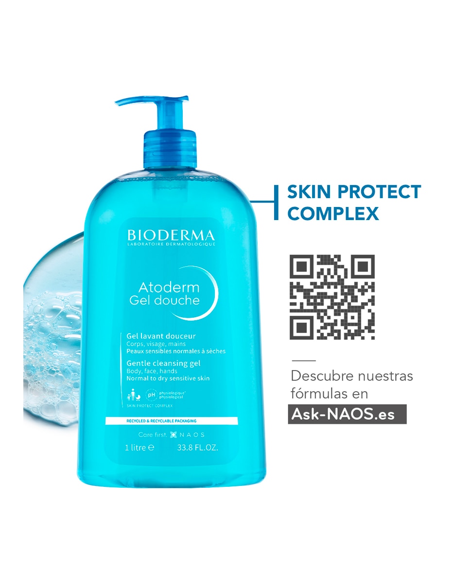 Atoderm Gel de Ducha 1L - 1000 ml 6