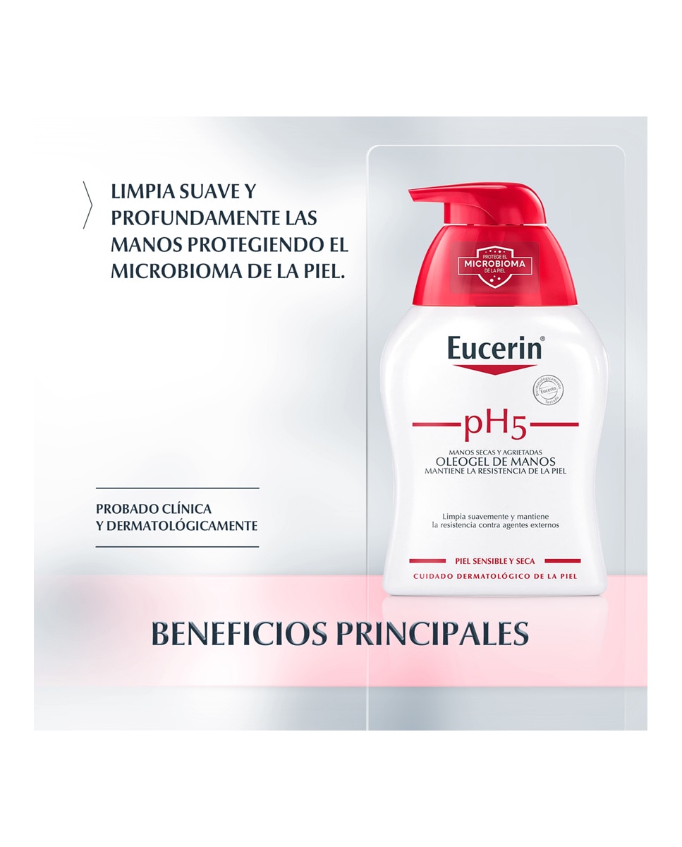 Oleogel de manos pH5 Eucerin® - 200 ml 2
