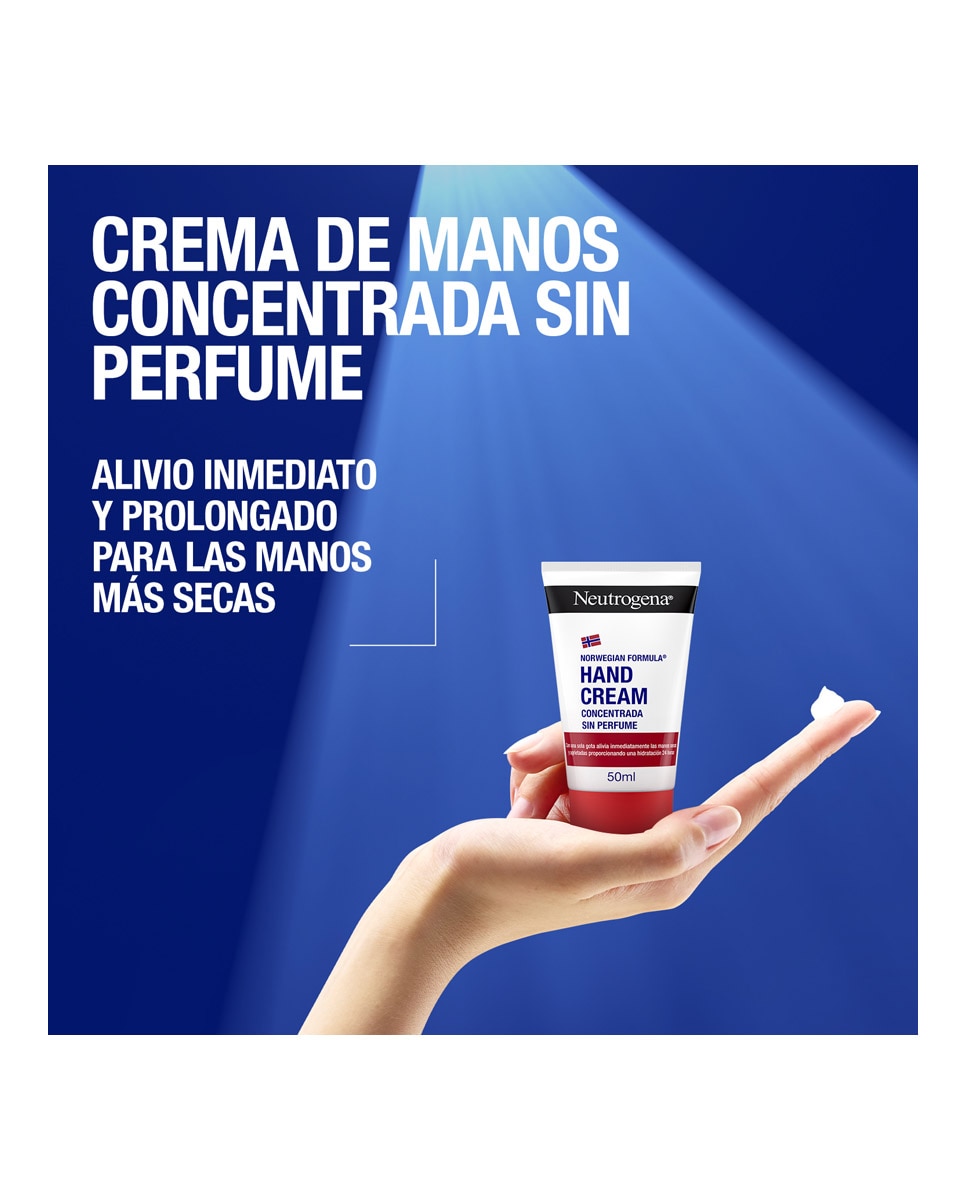 Crema de manos concentrada sin perfume Neutrogena - 50 ml 2