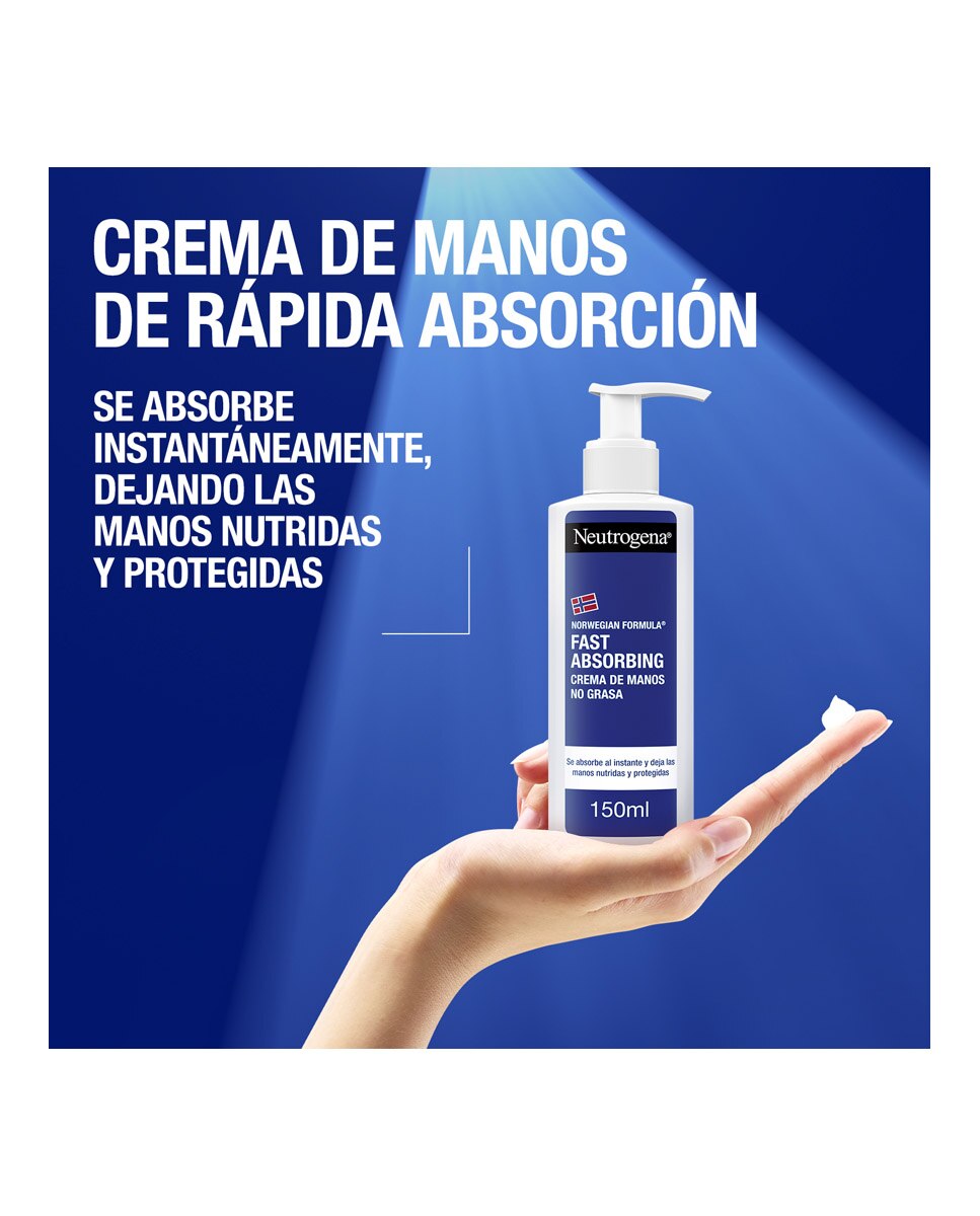 Crema de manos Rápida Absorción Dosificador Neutrogena - 150 ml 2