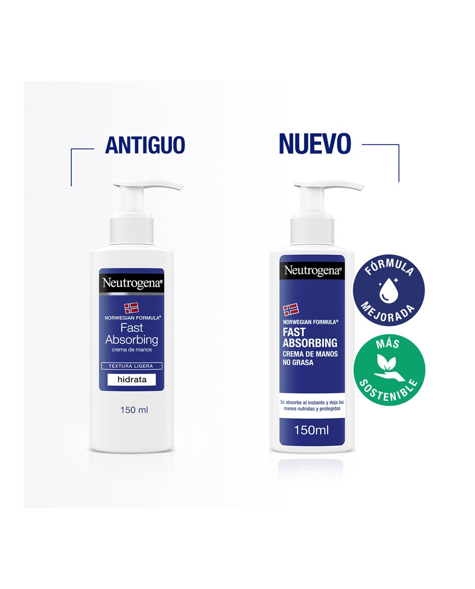 Crema de manos Rápida Absorción Dosificador Neutrogena - 150 ml 7
